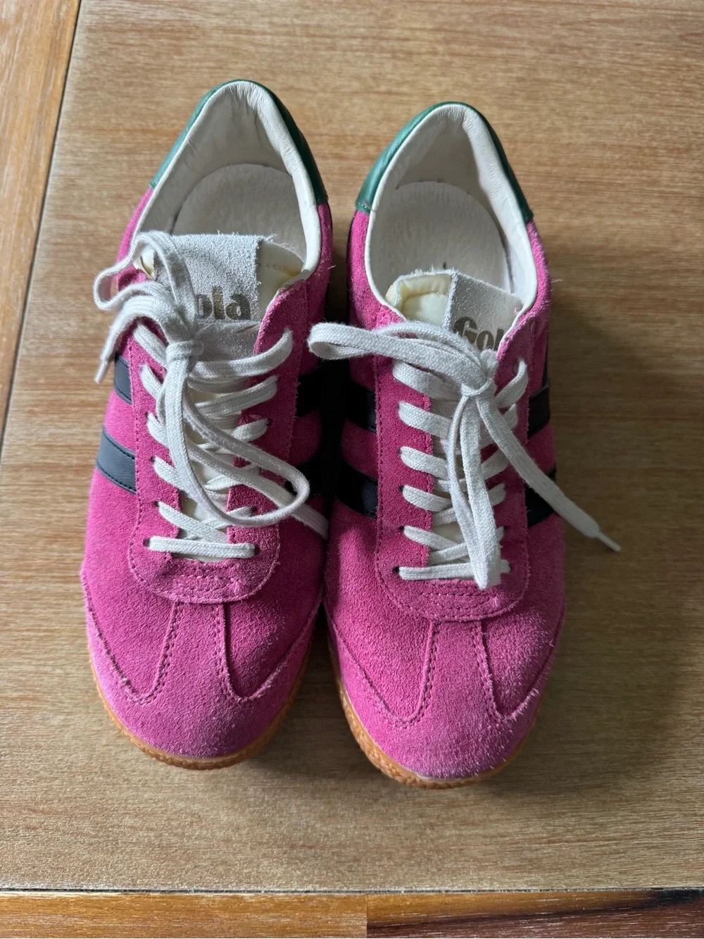 Gola Sneakers Pink Suede